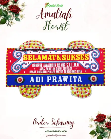 Papan Bunga Ucapan Selamat Pasar Usang